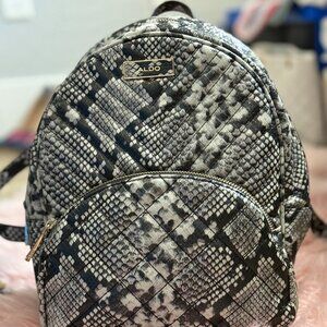 Aldo Faux Snake Skin Backpack Purse